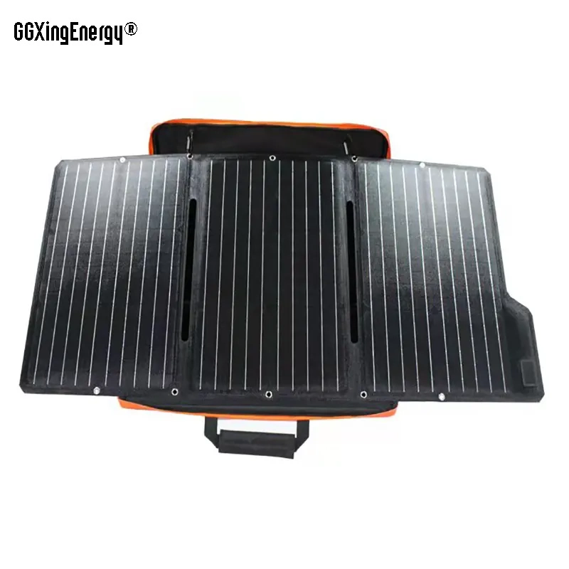 Cargador de panel solar plegable de 100w