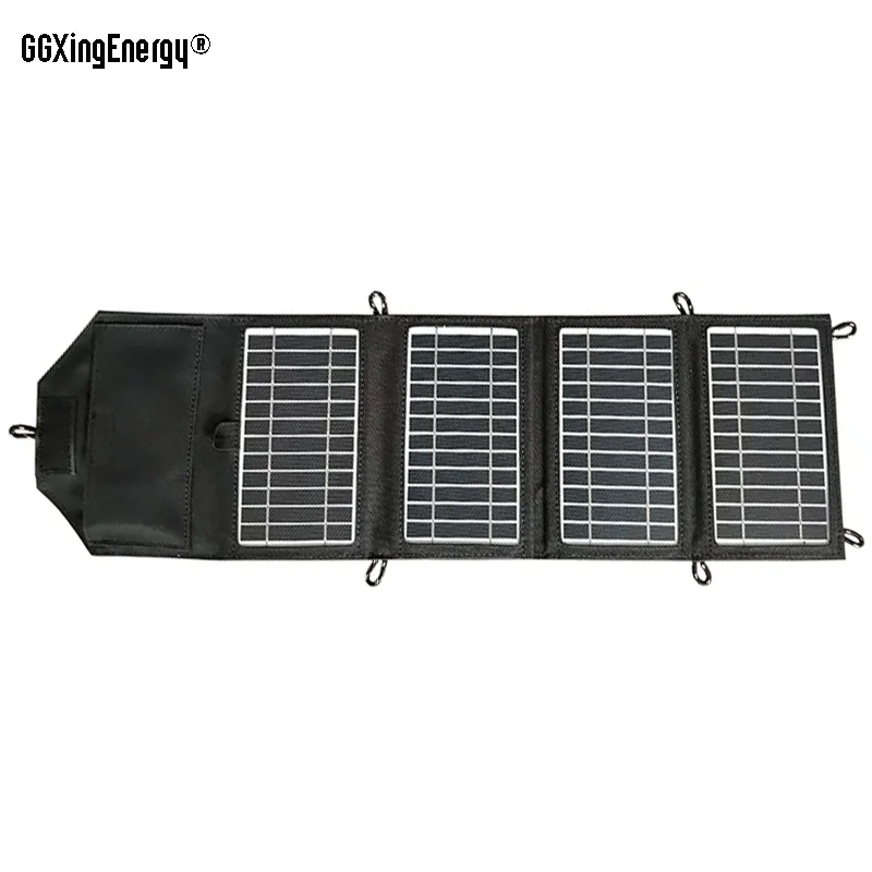 Cargador de panel solar portátil